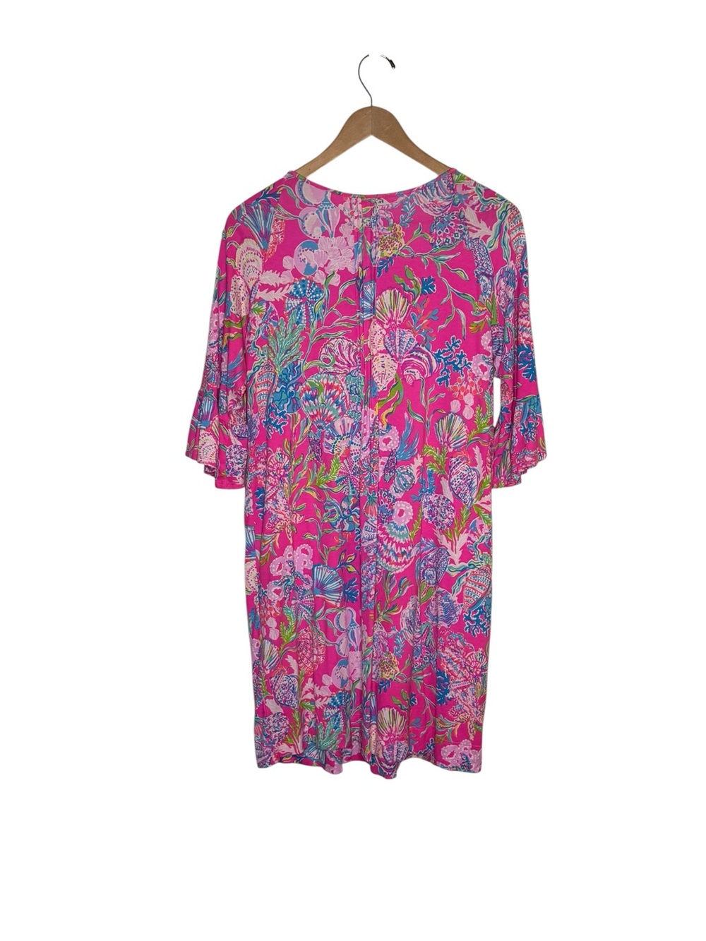 Lilly Pulitzer Krysta Pink Tunic Dress Size Large - Picture 2 of 6